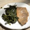 Fettina panata e cicoria ripassata