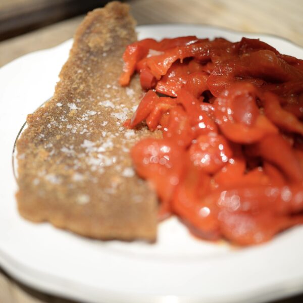 Fettina panata con peperoni arrosto - immagine 2